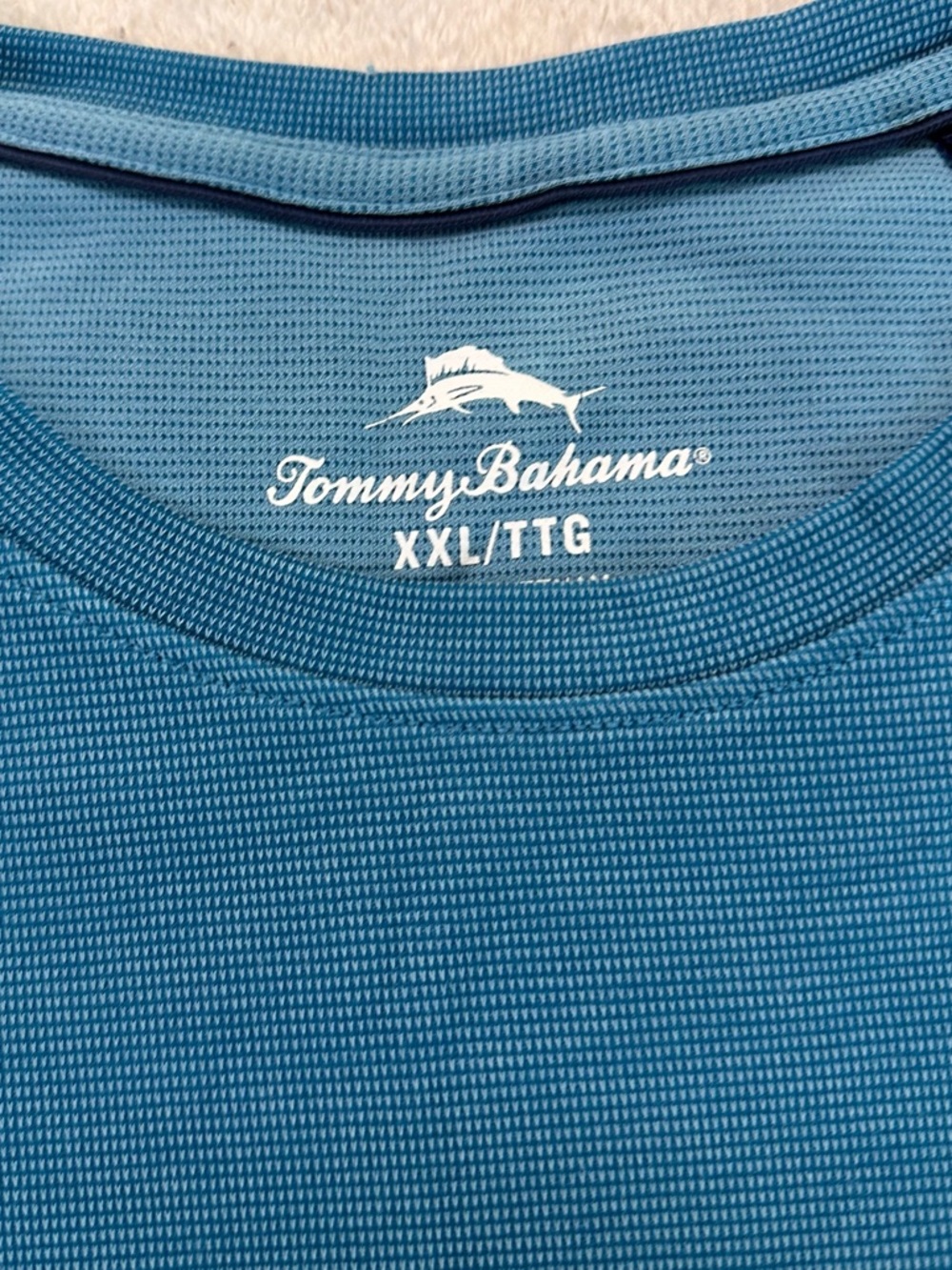 Tommy Bahama Blue Short Sleeve T-Shirt Men’s Size XXL - Picture 9 of 16